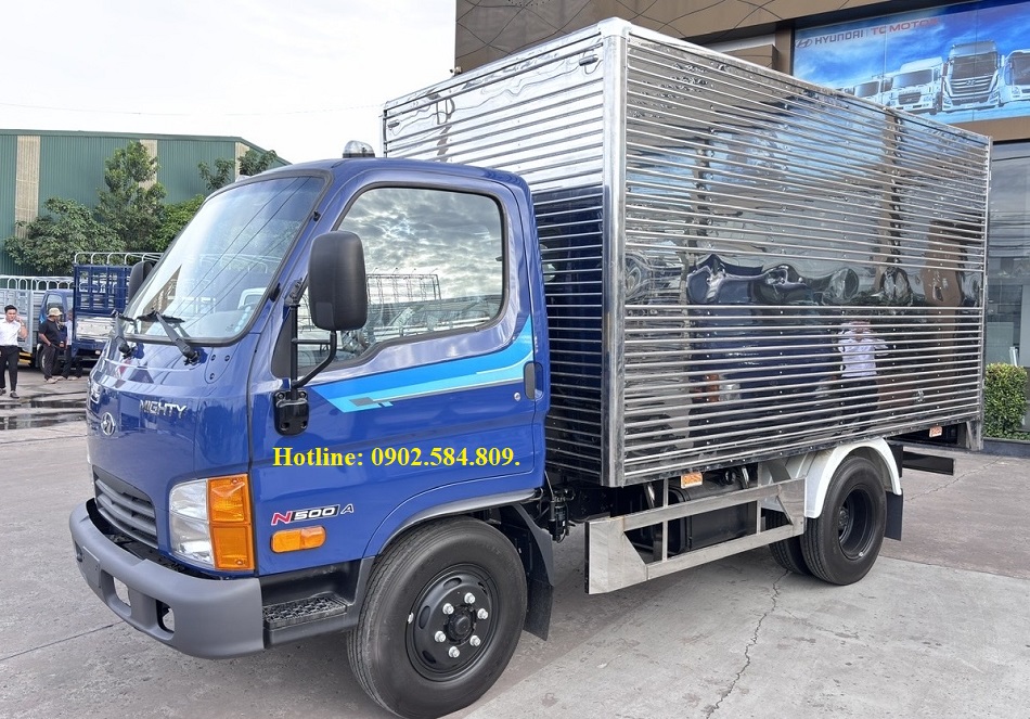 N500A Tải thùng kín inox tải 1t9